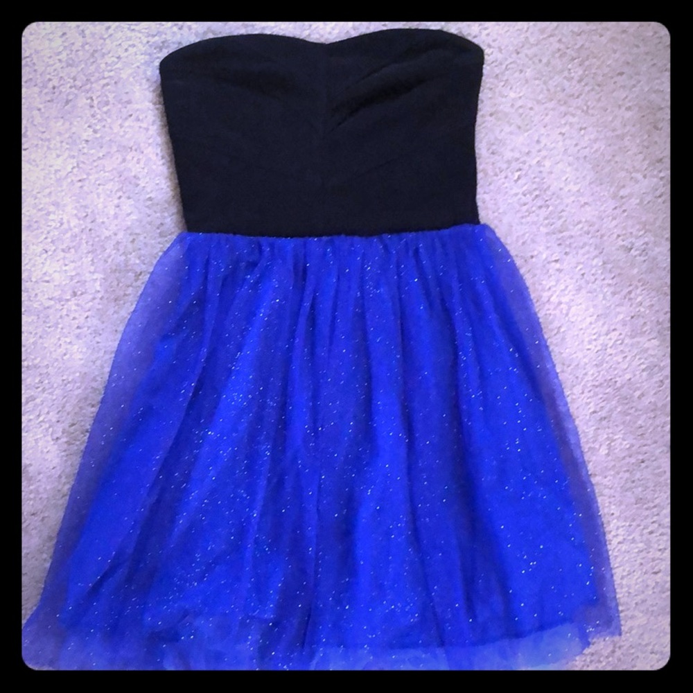 black and sparkly purple/indigo drsss